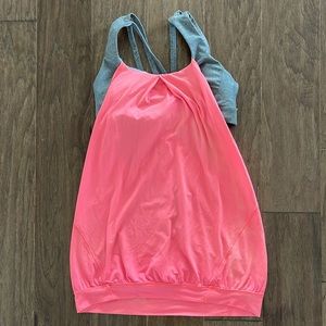 Lululemon strappy back tank. Size 6.